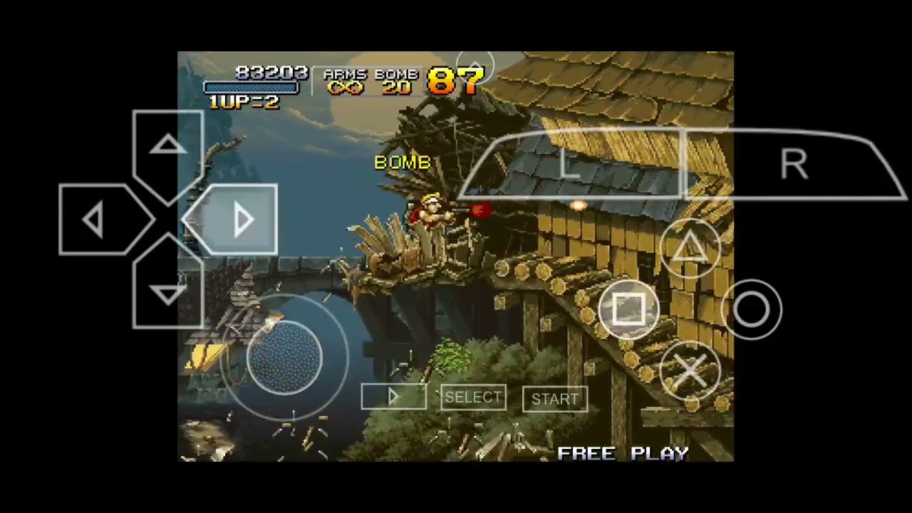 Metal slug กับเกมที่ผมเคยเล่นใน emu neogeo ครับ