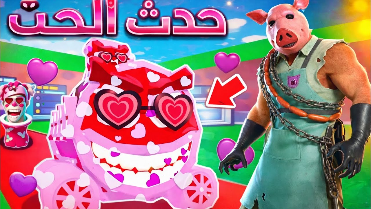 بوكاست فورتنايت|مع الحدث Love الجديد STEAL THE Brainrot