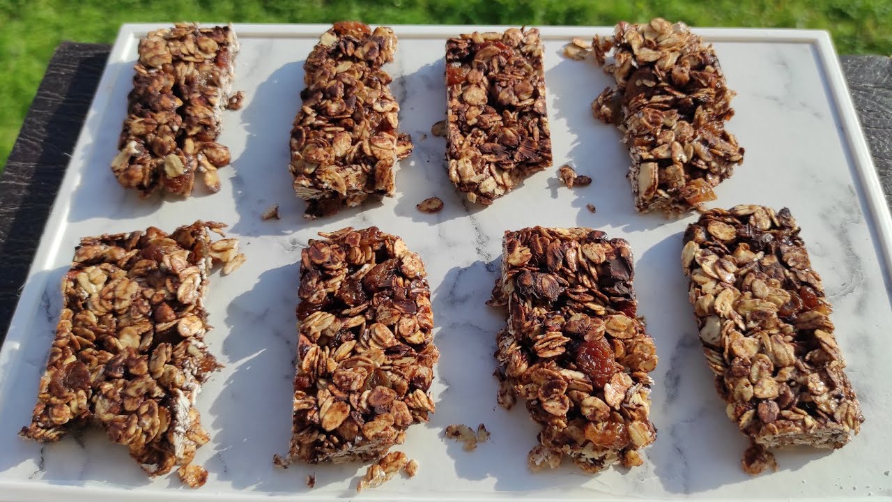 EVDE ETİ LİFALİF GRANOLA BAR NASIL YAPILIR❓ Aşırı güzel oldu🤤 Pişmeyen sağlıklı bar
