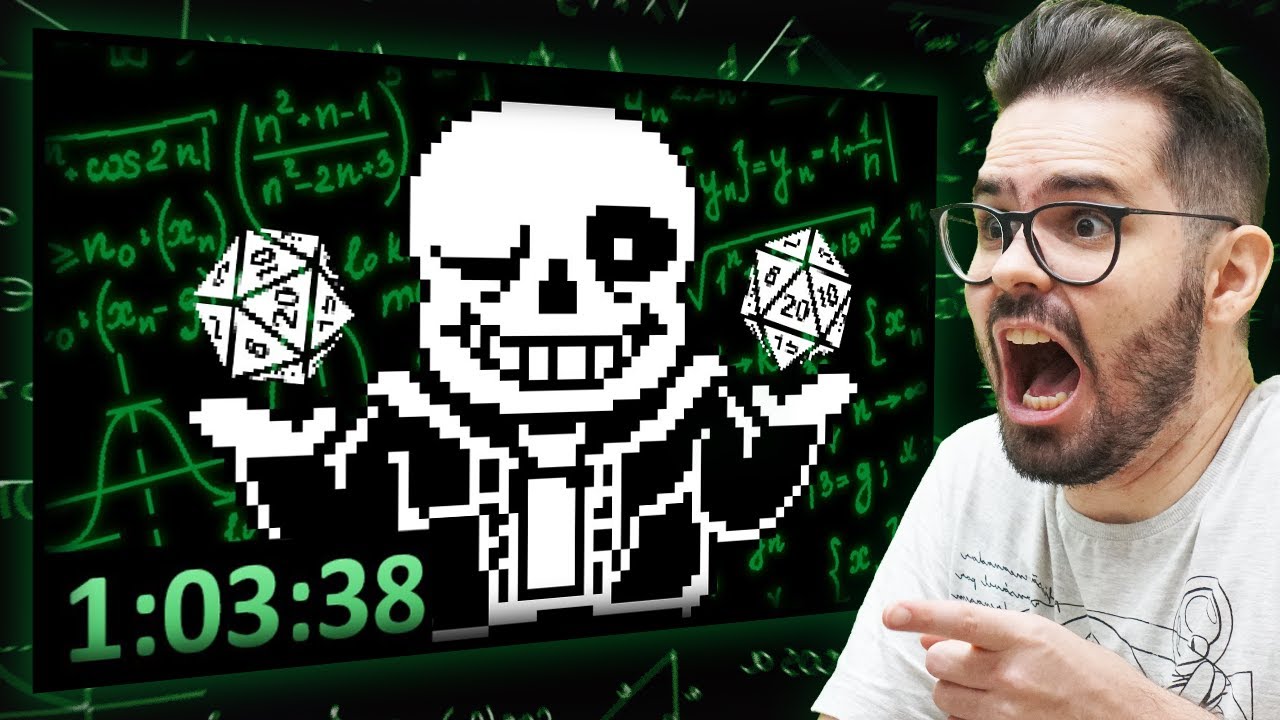 A INCRÍVEL EXPLICAÇÃO DA SPEEDRUN DE UNDERTALE - ROTA GENOCIDA (@Save Manual)