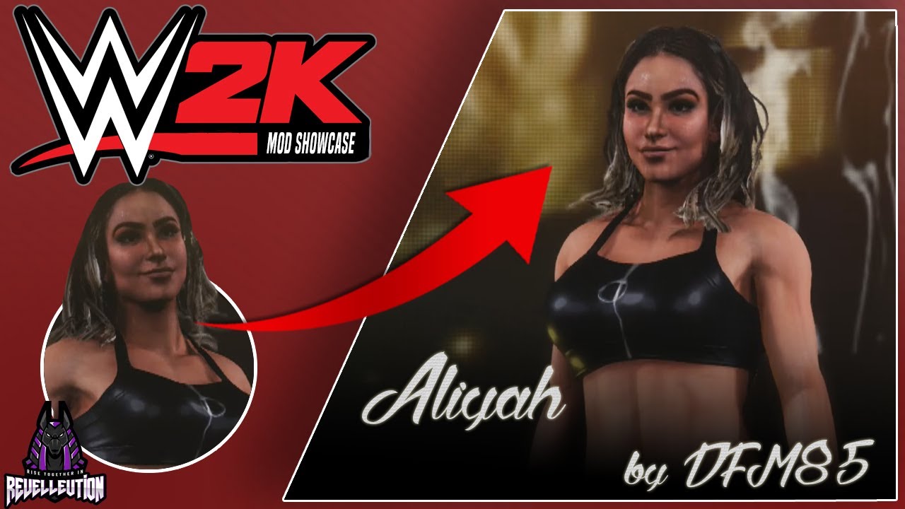 WWE 2K Mod Showcase: Aliyah Mod! 
