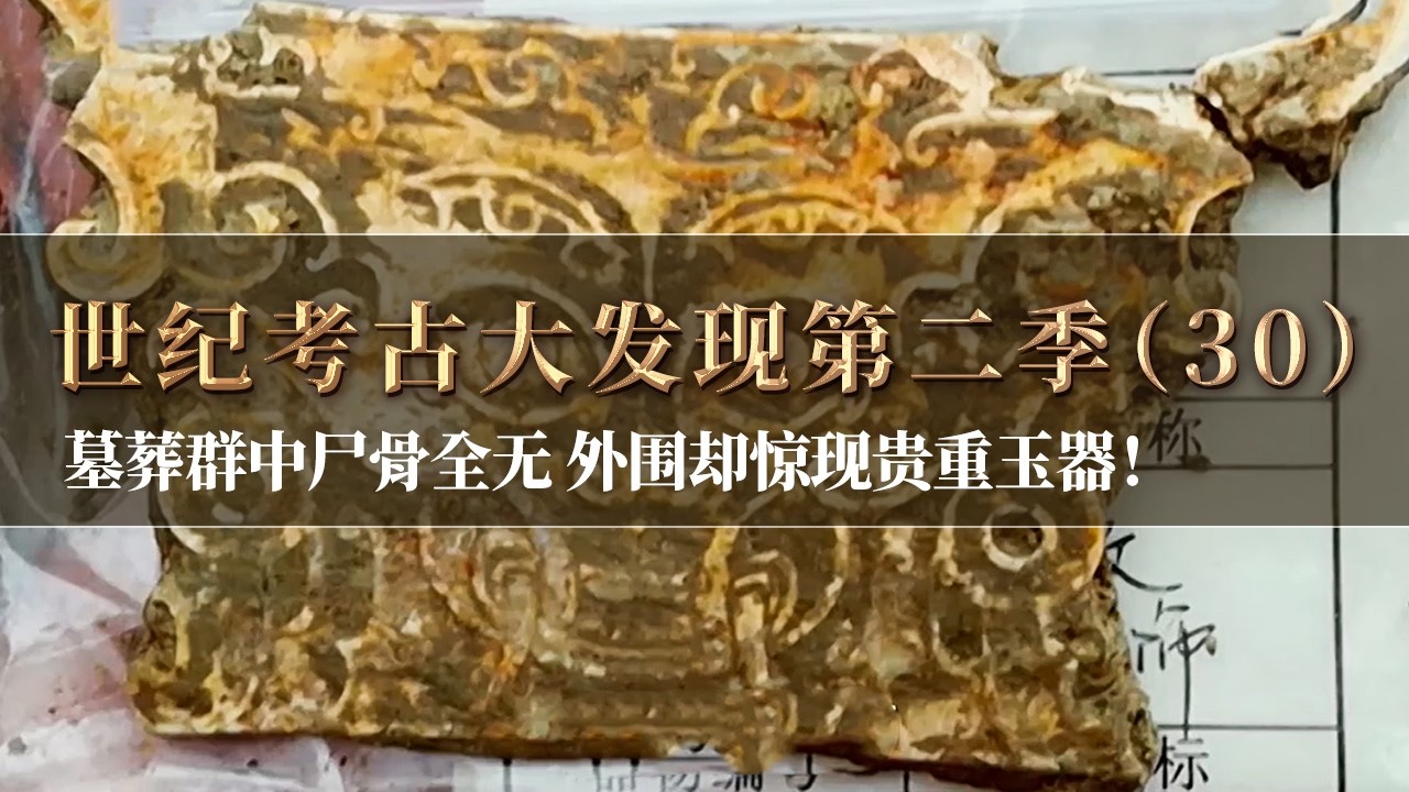 遗址内所有墓穴都未发现骸骨 外围却惊现多件雕刻极其精美的玉器 墓主人究竟是什么身份？《探索·发现》《世纪考古大发现》第二季（30）丨 中华国宝