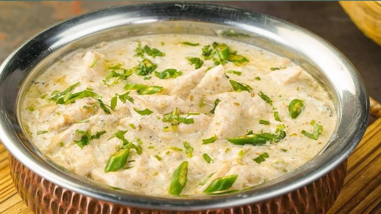 Eid Special White Chicken Cheese Handi Recipe By Delicious Dishes||Turkish style Chicken Karahi||
