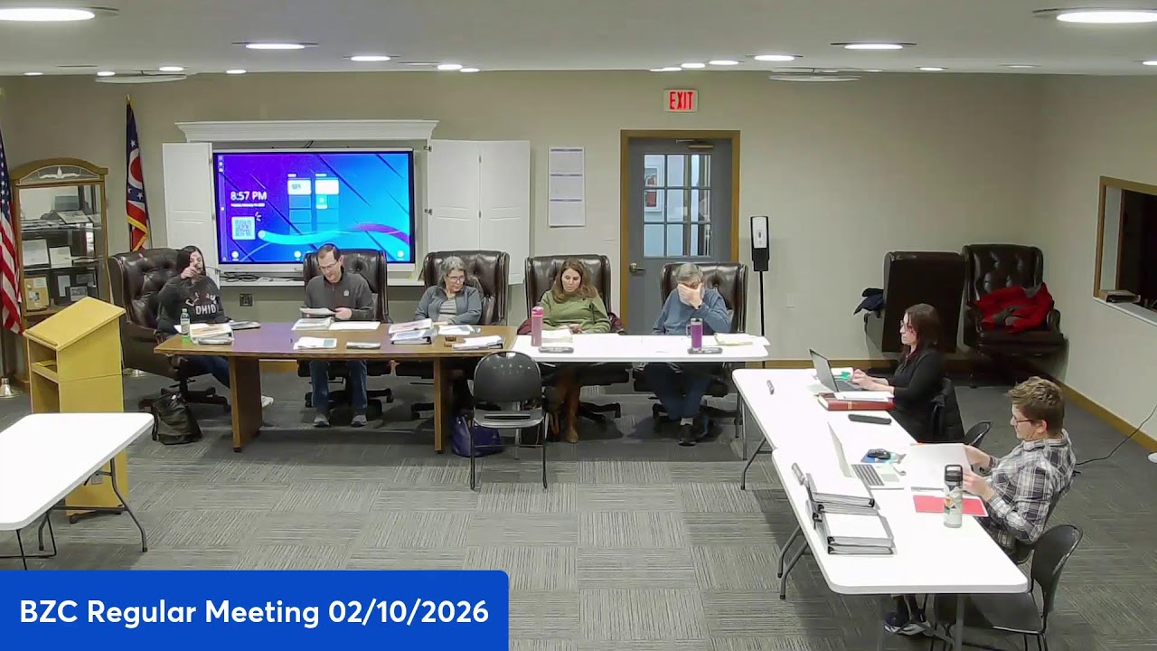 BZC Regular Meeting 02/10/2026