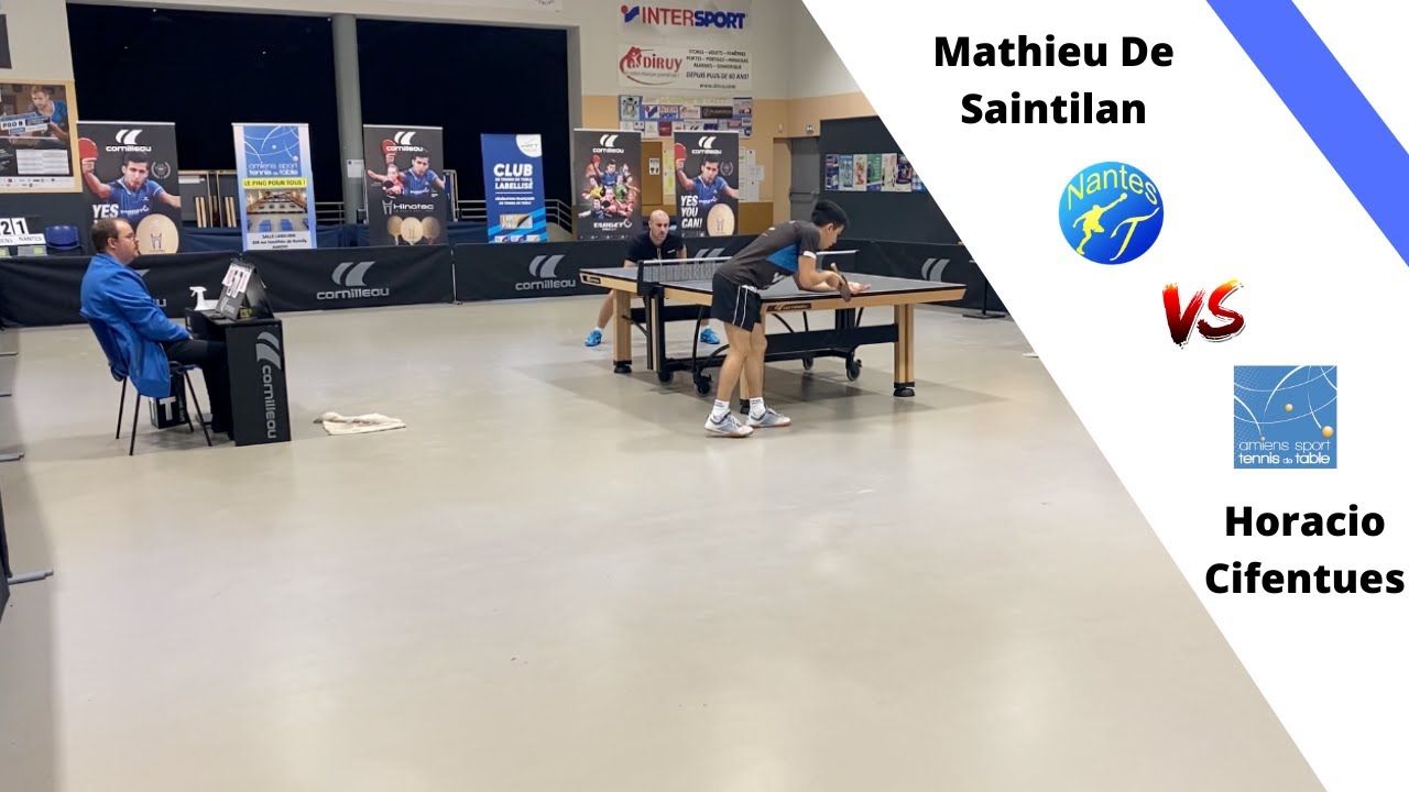 Mathieu DE SAINTILAN vs Horacio CIFUENTES | FRENCH PRO B | HIGHLIGHTS