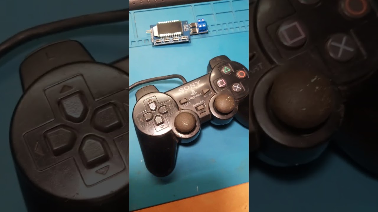 Проводной контроллер PS2 для консоли Playstation2 Dualshock2.