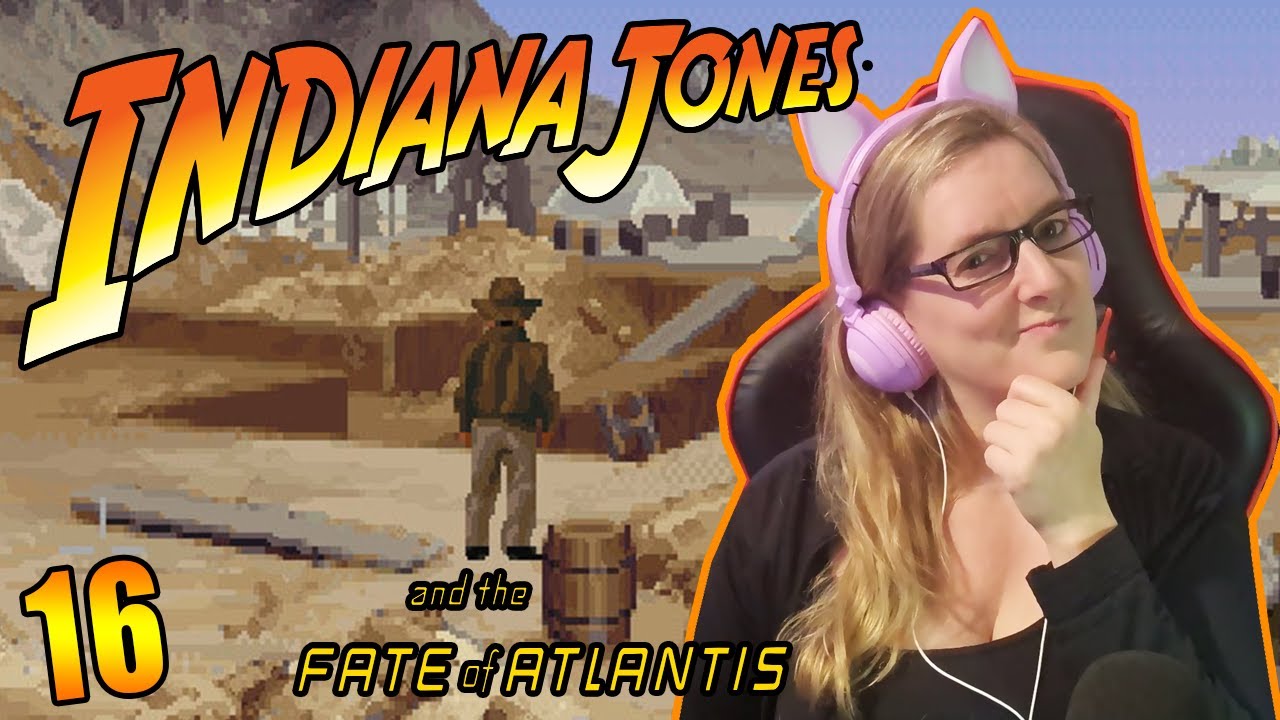 INDIANA JONES AND THE FATE OF ATLANTIS - Folge 16 ~ Action-Pfad - German LetsPlay