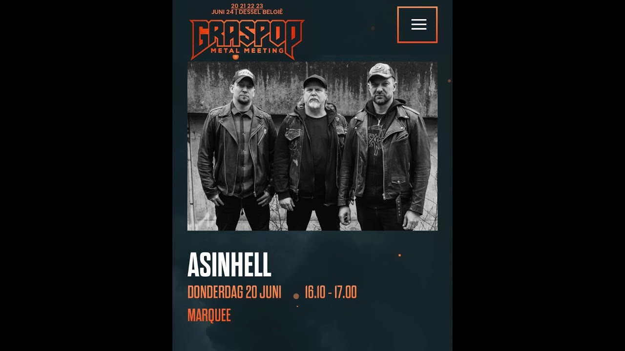 Graspop 2024 - Asinhell