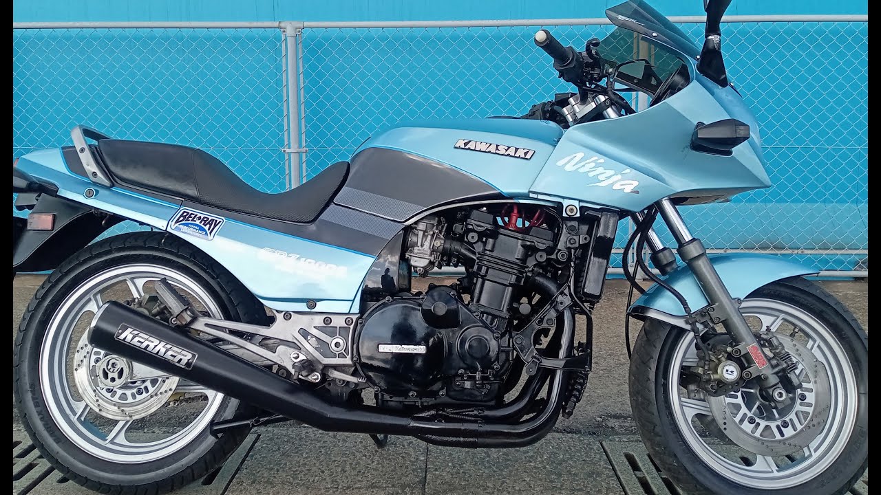 公認１０００エンジン！ Gpz750R 激レア KERKER 付！Kawasaki