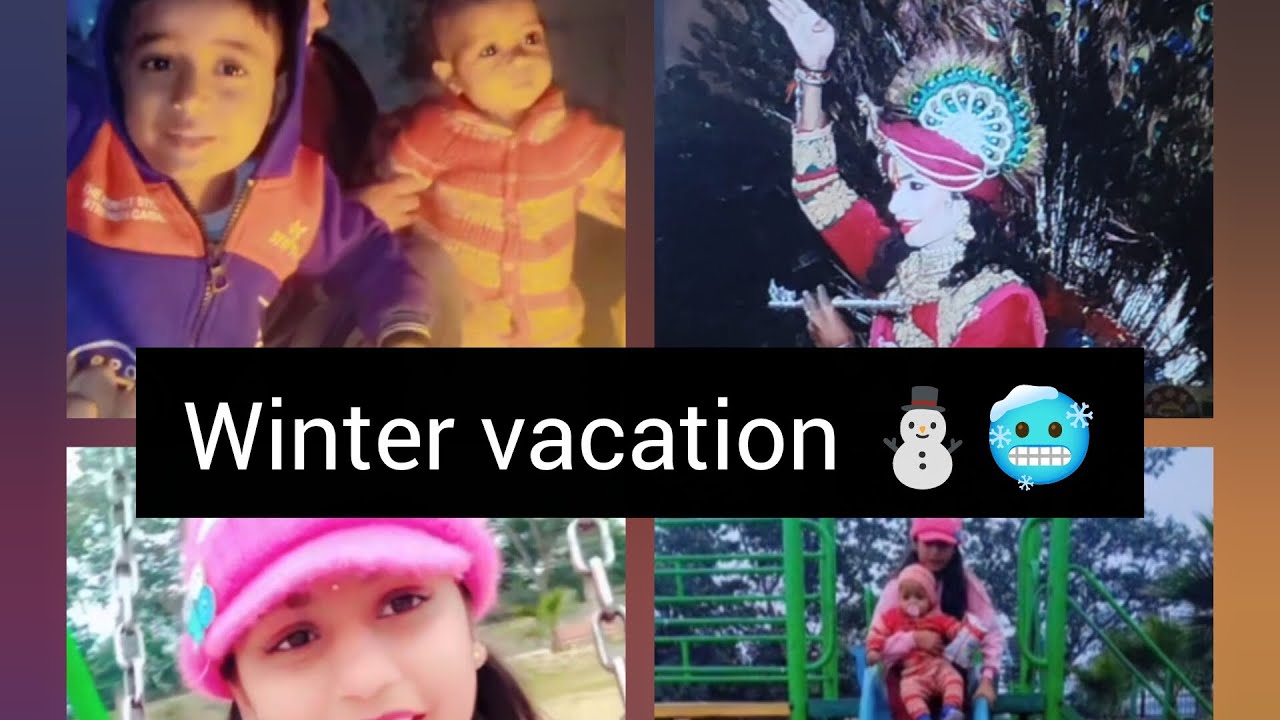 Winter vacation main ghumne gaye masi ke ghar ☺️🥶⛄