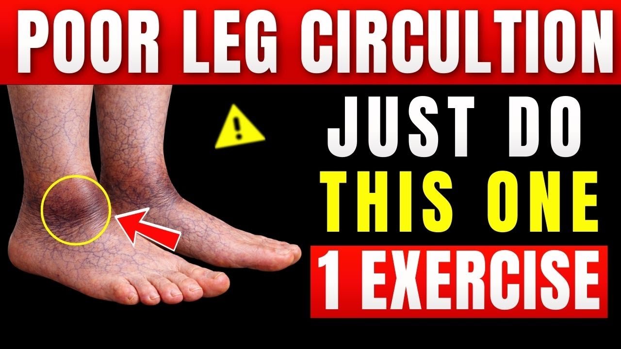 Surgeon REVEALS: Do THIS 1 Exercise for Poor Leg Circulation After 60! | Senior Wisdom