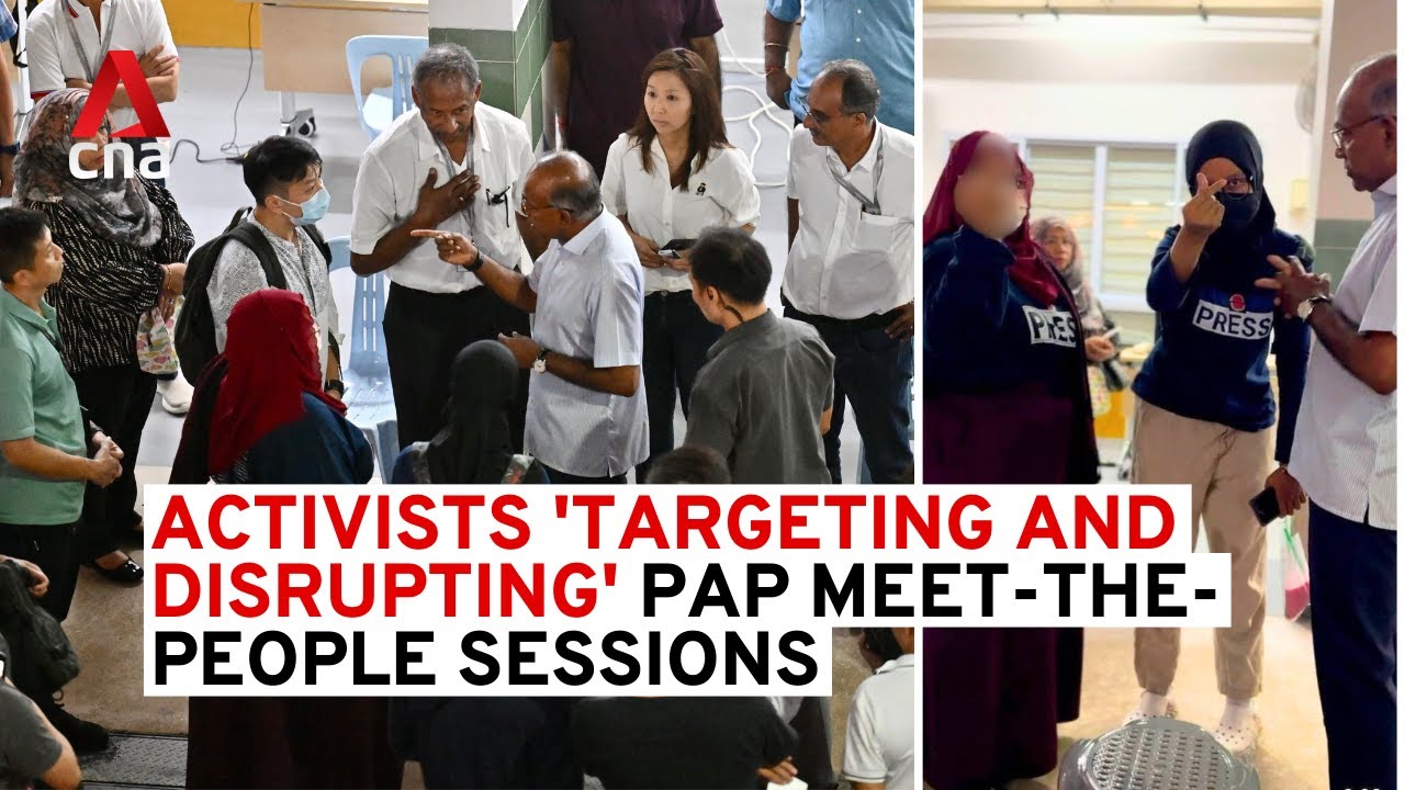 Группа активистов «нацеливается и срывает» встречи PAP Meet-The-People: Шанмугам