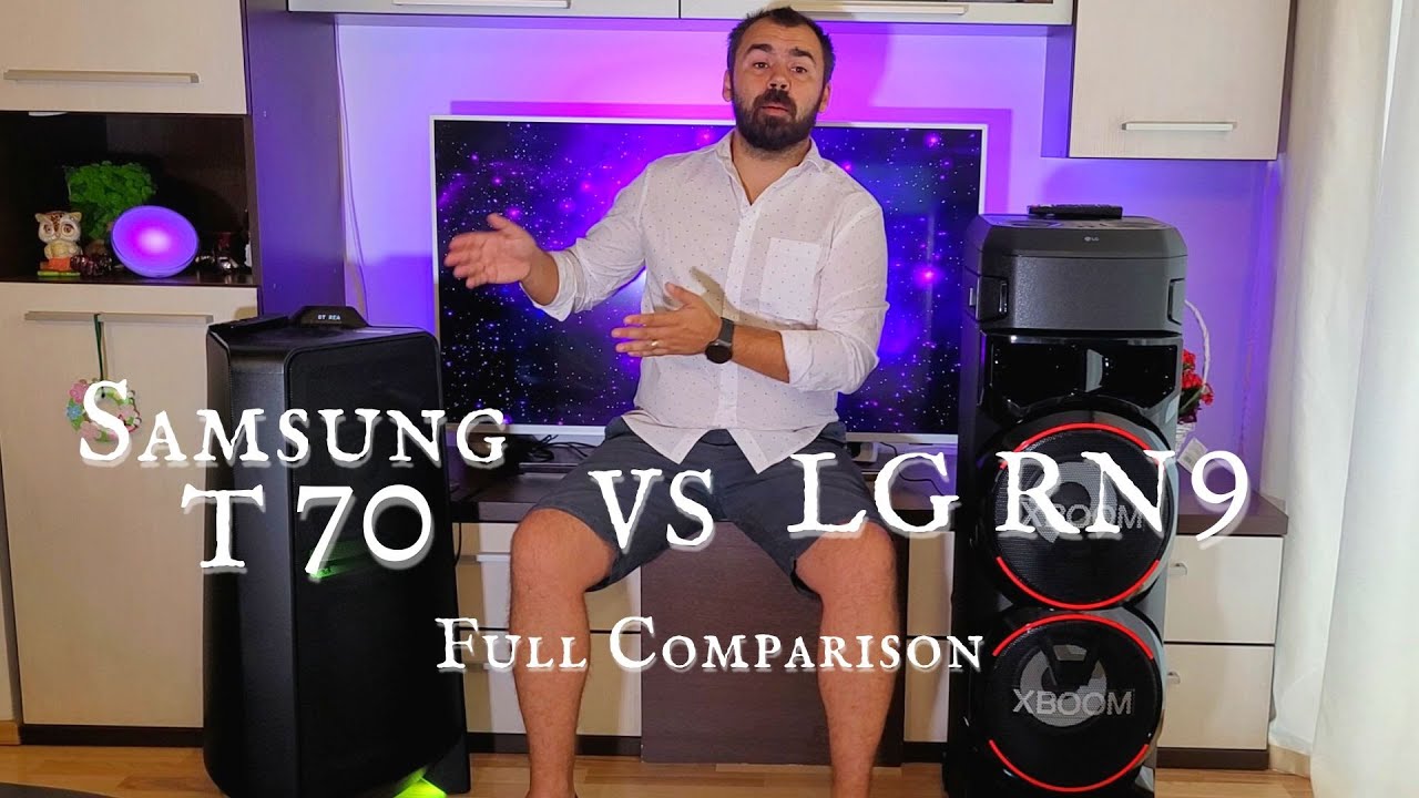 Which is better??? Samsung MX-T70 VS LG Xboom RN9 - Pros and Cons!