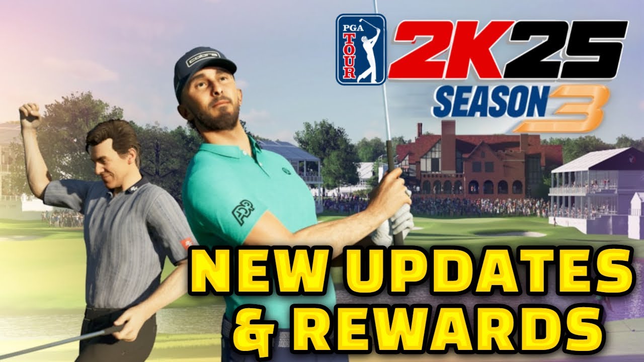 Всё НОВОЕ в третьем сезоне PGA Tour 2K25! 🚨 Награды, пропуск в клуб и клубы