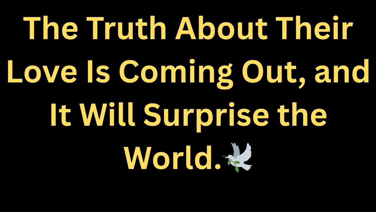 Angels Say: The Truth About Their Love Is Coming Out, and It Will Surprise the World.🔥🔥