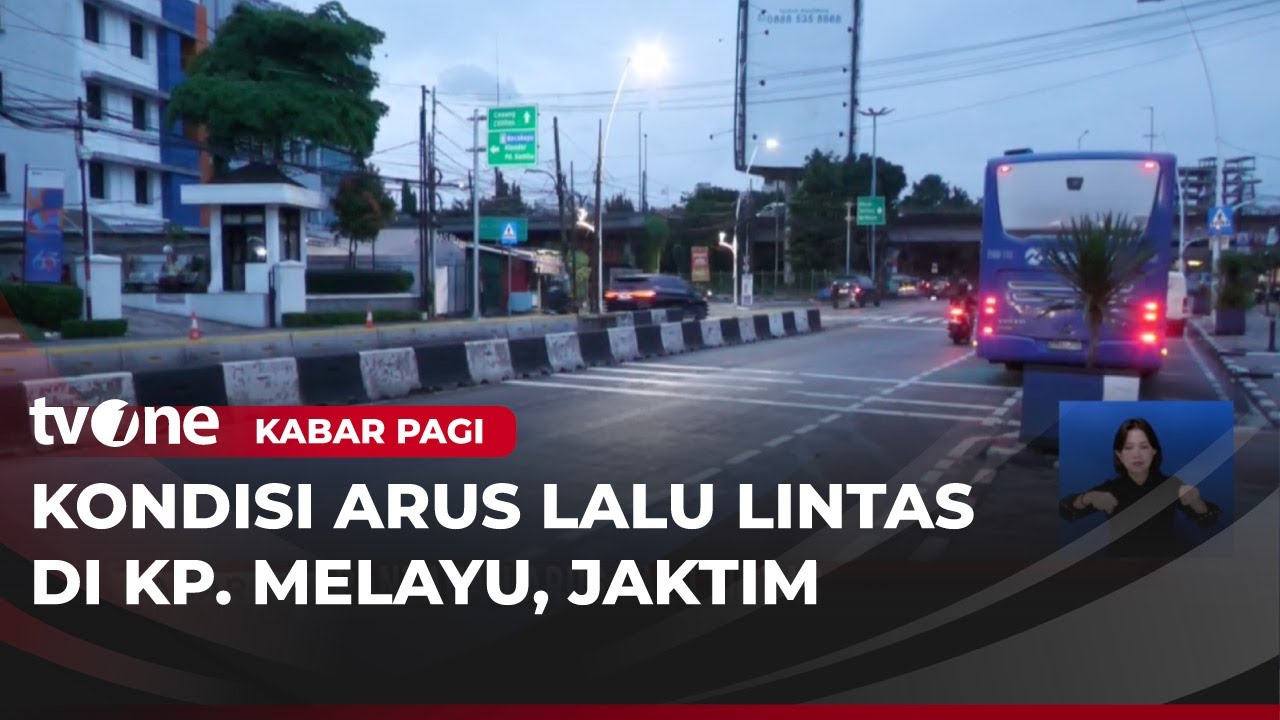 Kondisi Arus Lalu Lintas di Kawasan Kampung Melayu | Kabar Pagi