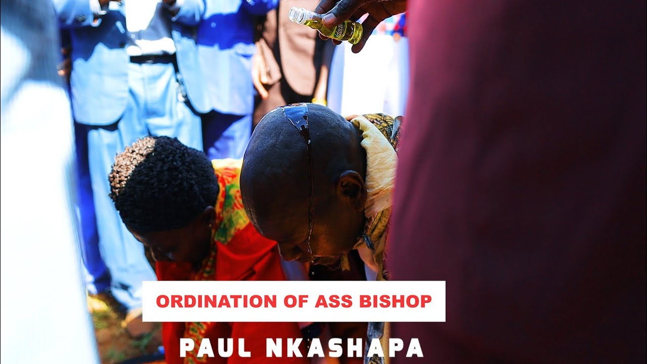 Ordination of Ass.Bishop Paul Nkashapa accompanied by Bishop Daniel Partimo at Olorika village