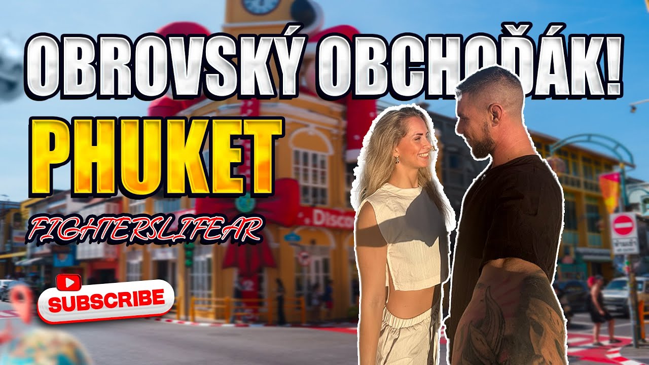 KOČIČÍ KAVÁRNA V THAJSKU | NEJVĚTŠÍ NÁKUPNÍ CENTRUM NA PHUKETU
