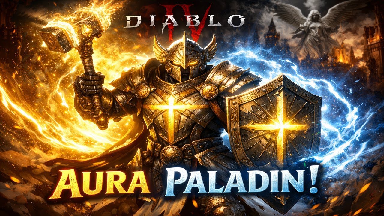 Super OP Aura Paladin PIT 126 CLEAR - Diablo 4