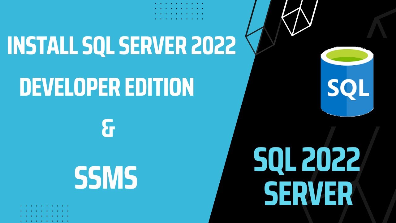 Install SQL Server 2022 Step by Step | Developer Edition | Install SSMS