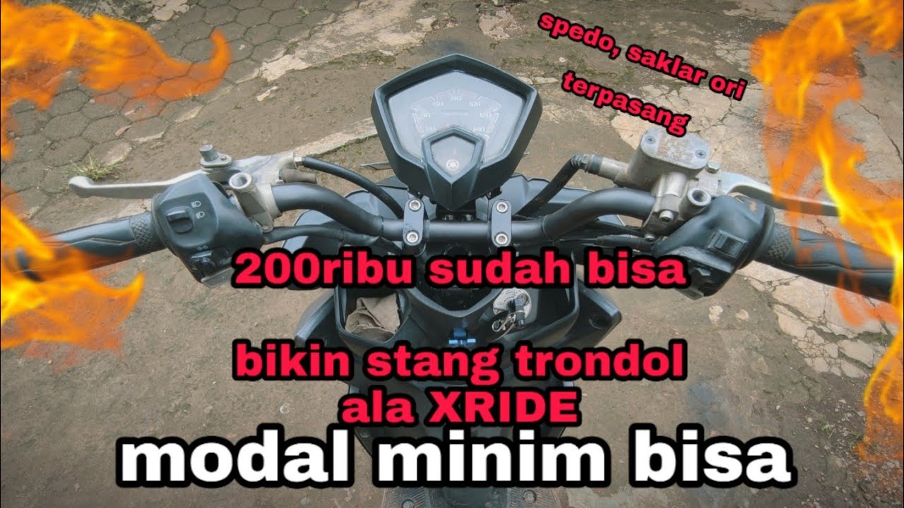 modif stang trondol motor matic soul gt 125