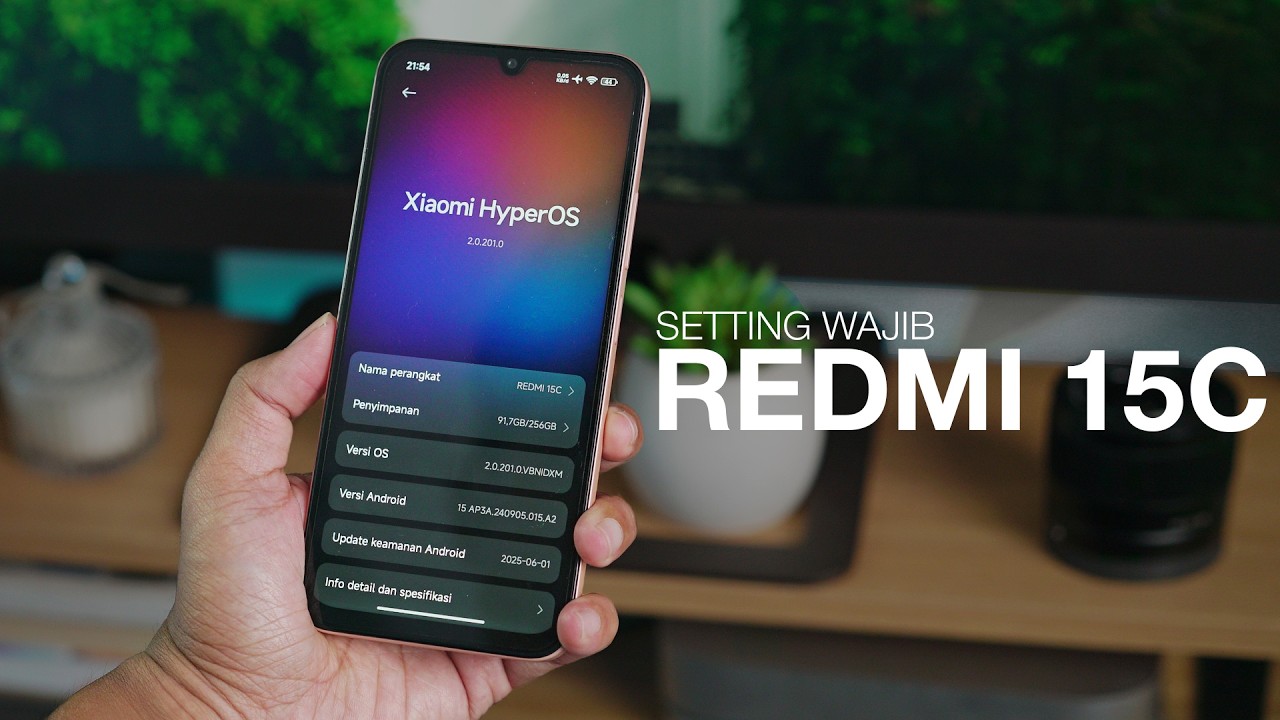 Tips setting wajib Redmi 15C