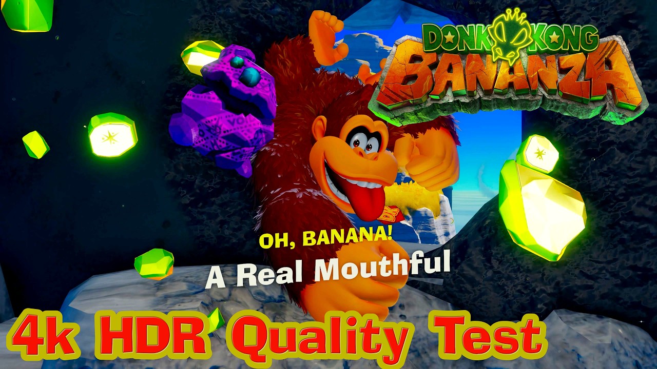 Test HDR Clip Donkey Kong Bananza