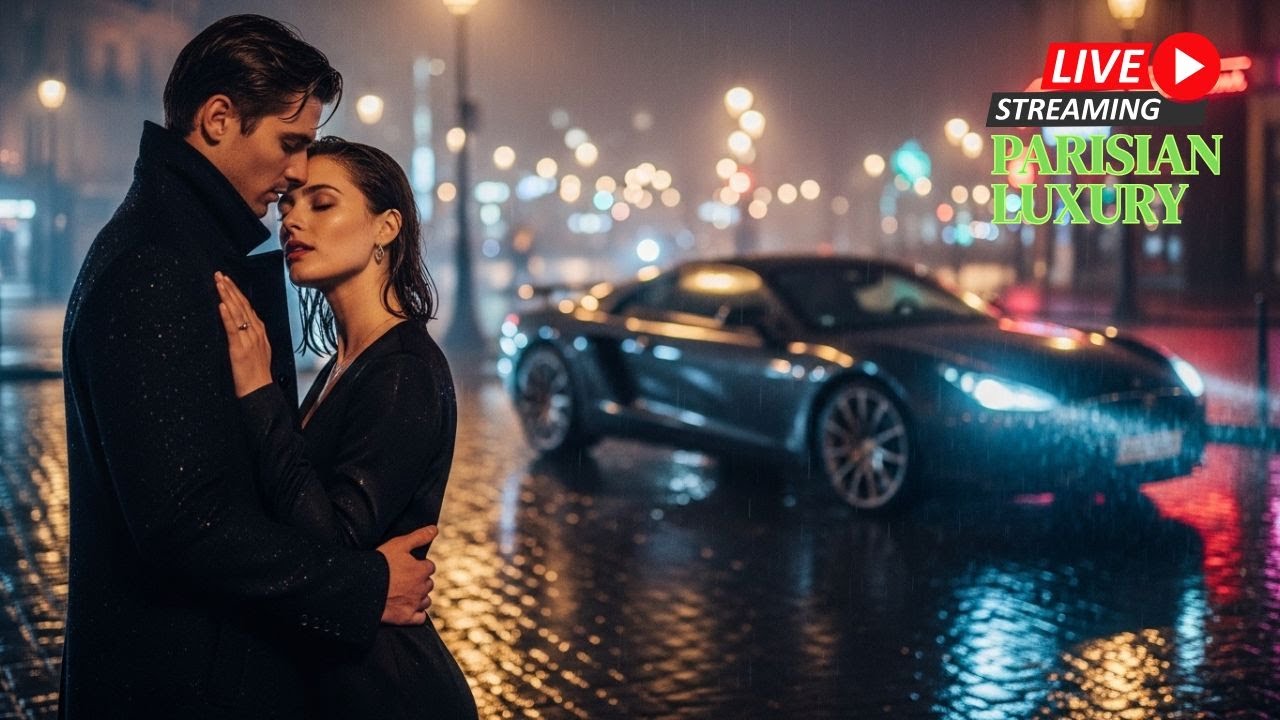 French Love Song – Amour doux au cœur de Paris au coucher du soleil