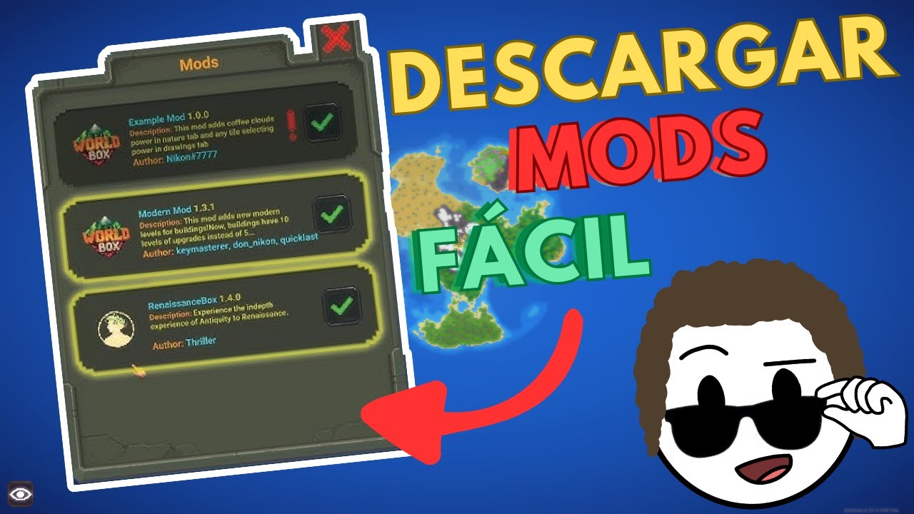✅DESCARGA MODS WORLDBOX FÁCIL Y SENCILLO | ACTUALIZADO 2025 ✅