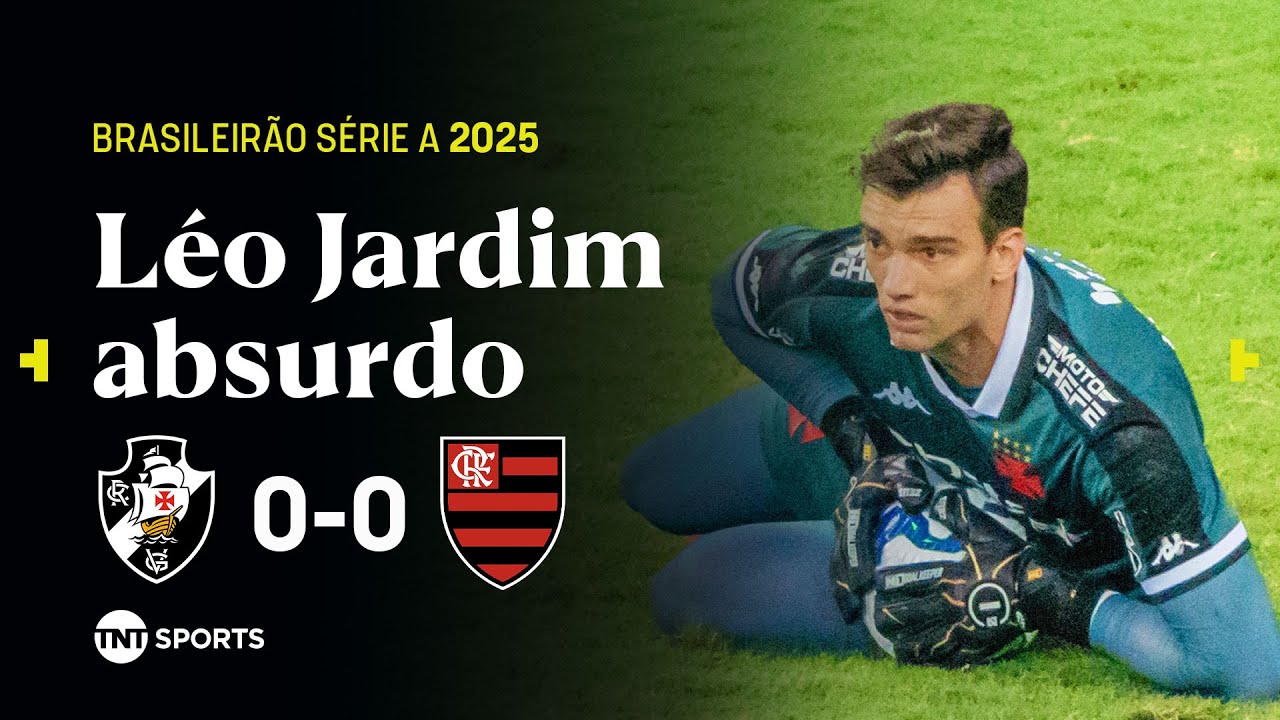 LÉO JARDIM TEM "NOITE DE NEUER", PEGOU MUITO E GARANTIU O PLACAR ZERADO | VASCO 0X0 FLAMENGO