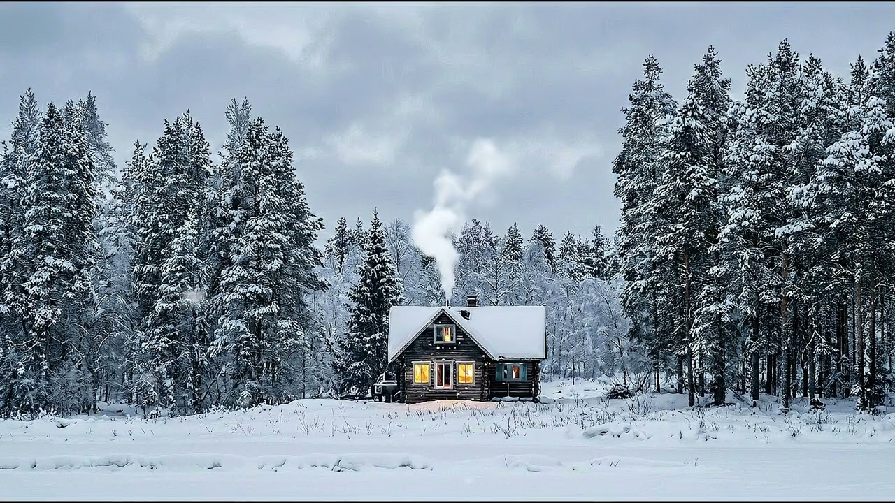 Snowy Cabin - Chill Lofi Beats to Study/Relax