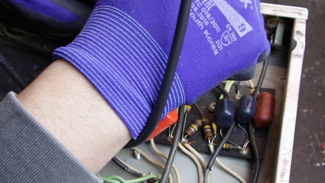 1973 Fender Bassman 100 Capacitor Replacement