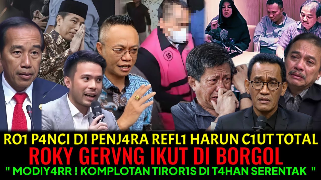 RO1 PNCI DI PENJ4RA😱!?REFLY HARUN C1UT  ROK1 GERUNG IKUT DIBORGOL😂KOMPLOTAN TIROR1S DI T4HAN.. 