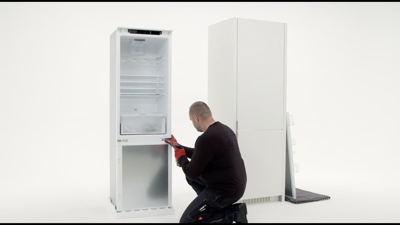 How to install your Electrolux fridge / freezer top control sliding door