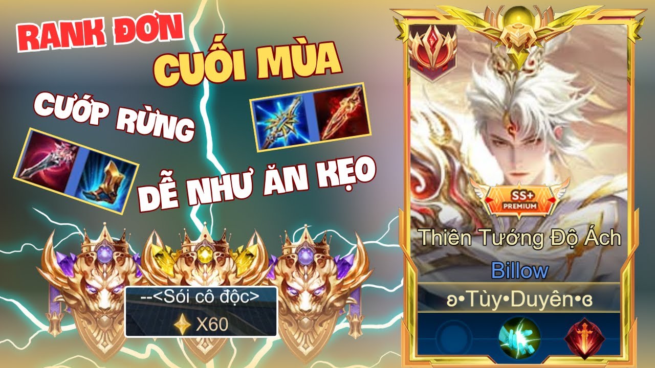 Billow Rank Đơn Cuối M&ugrave;a - Cướp Rừng Dễ Như Ăn Kẹo - Li&ecirc;n Qu&acirc;n