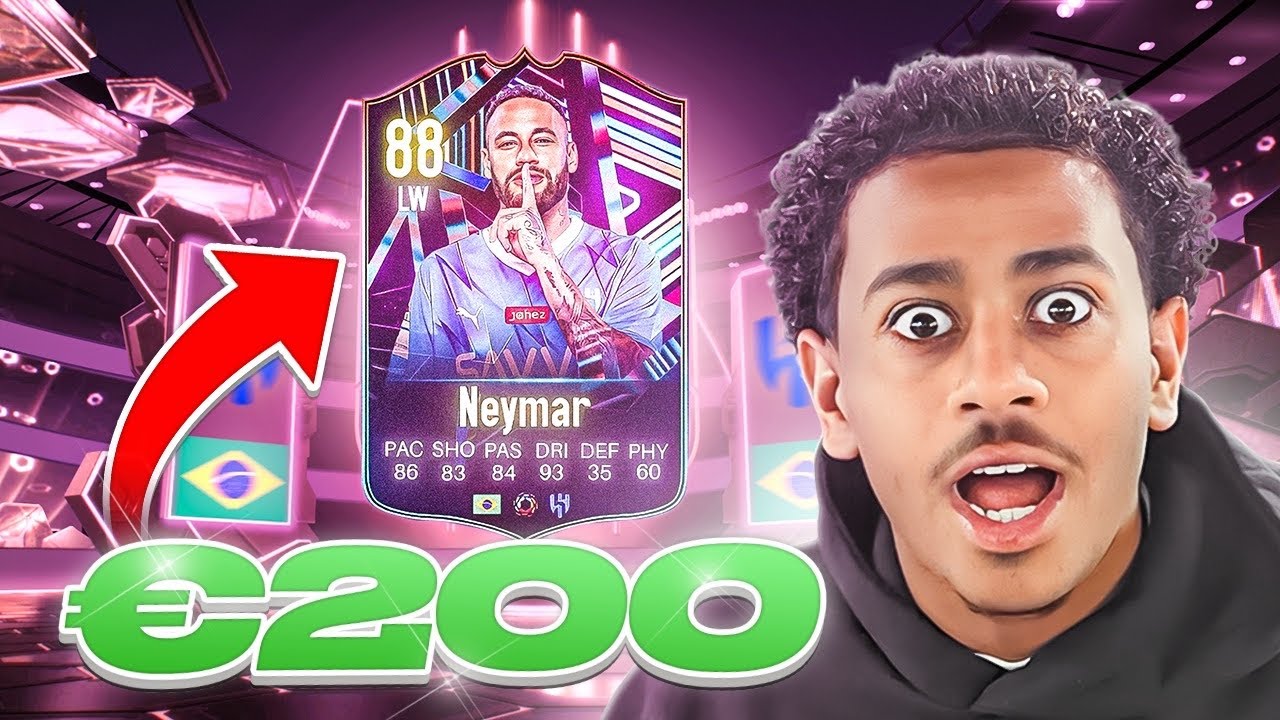 200 Euro EA FC 24 Pack Opening *NEYMAR!??😱*