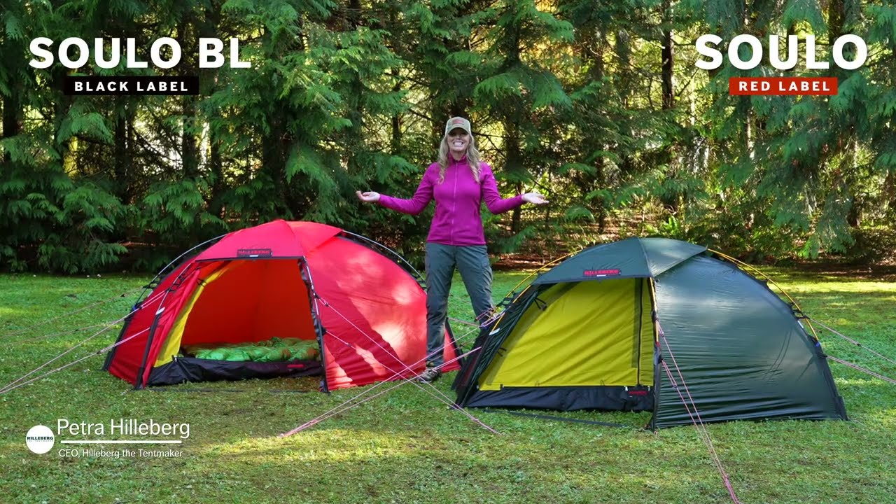 Палатки Hilleberg Solo и Solo BL &ndash; прочные, всесезонные, одноместные.
