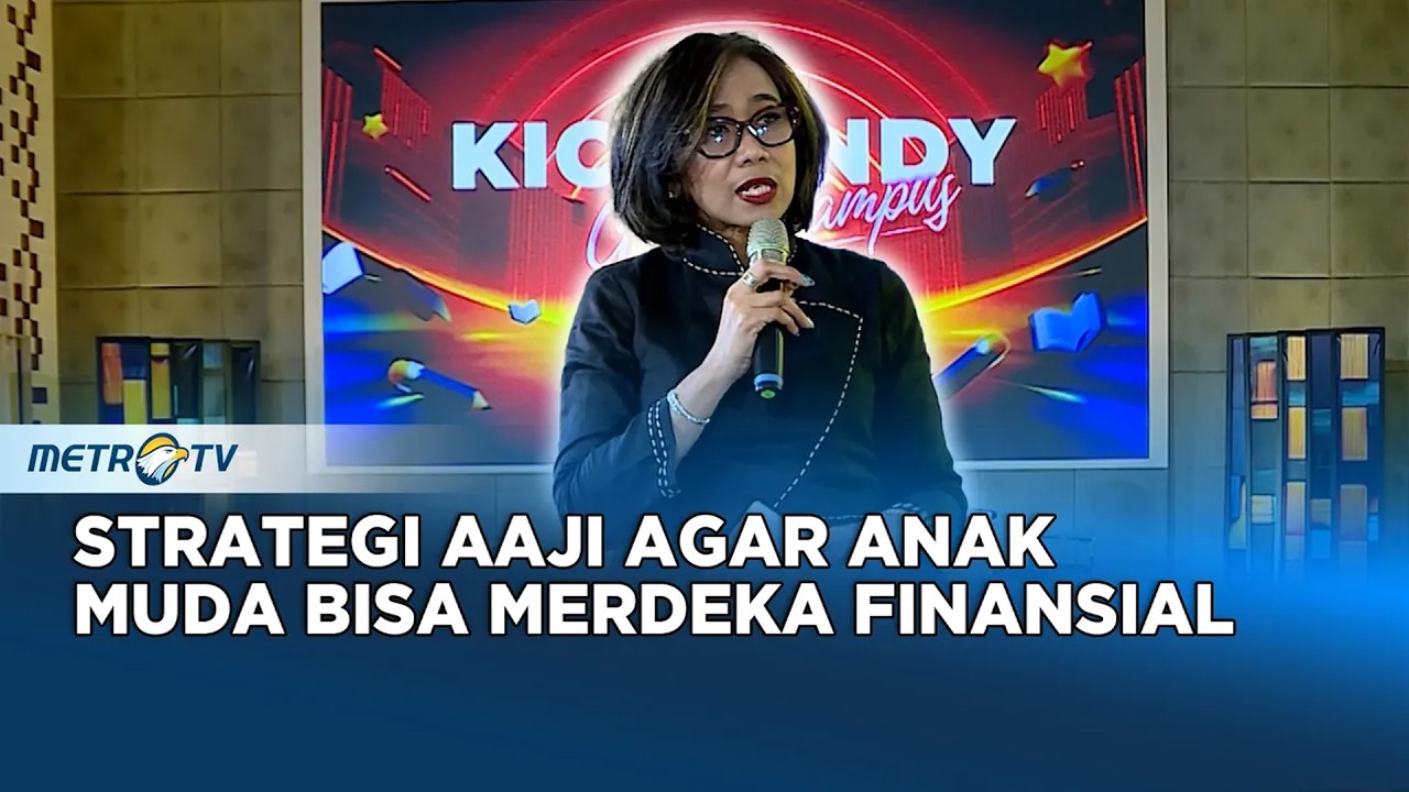 Amankan Masa Depan, AAJI Ajak Generasi Muda Melek Perencanaan Finansial #KickAndyGoesToCampus