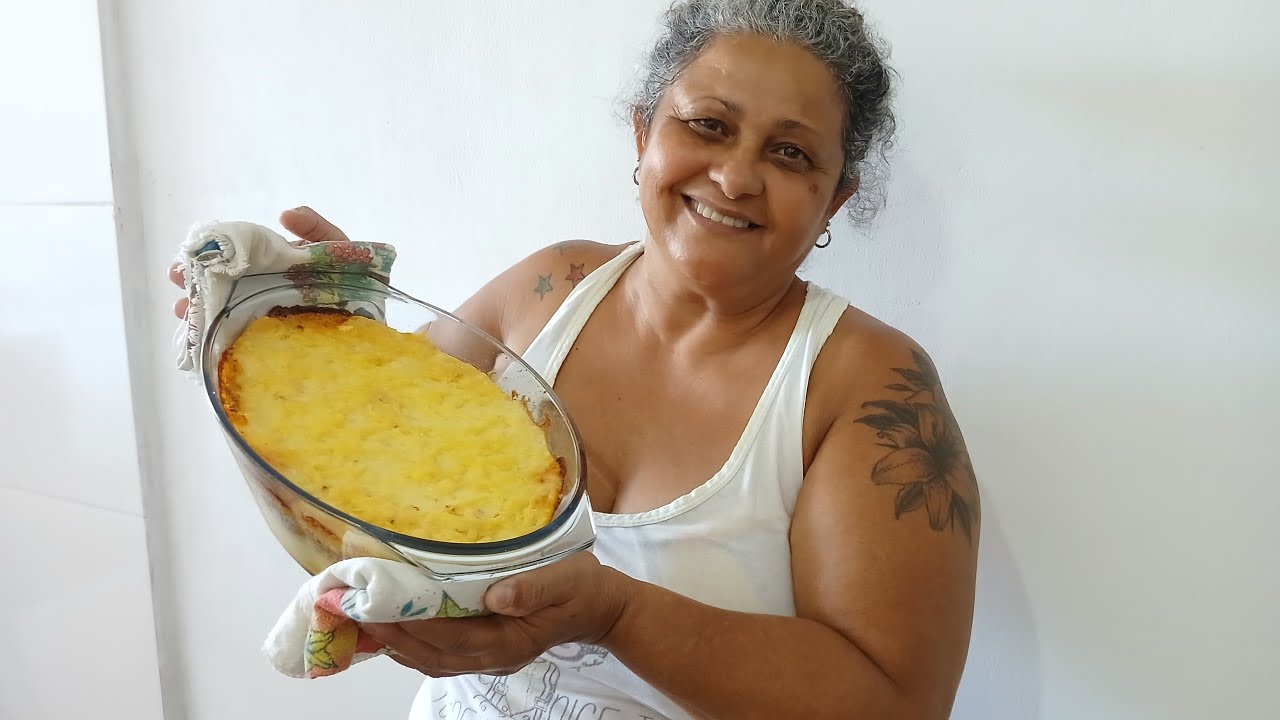 ESCONDIDINHO DE BATATA COM CARNE MOÍDA, RECEITA SIMPLES E DELICIOSA 