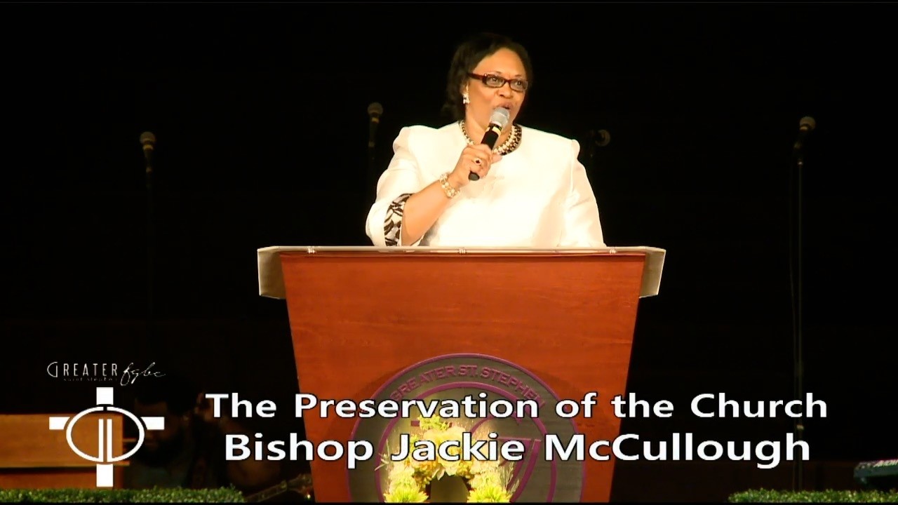 The Preservation of the Church | Zechariah 4:1-6 | Bishop Jackie McCullough