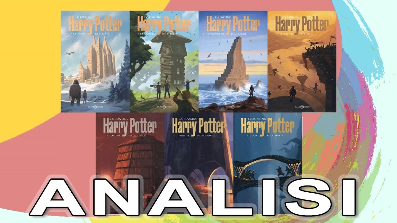 Harry Potter : Dico la mia sulle nuove copertine  Salani 2021 di Michele De Lucchi