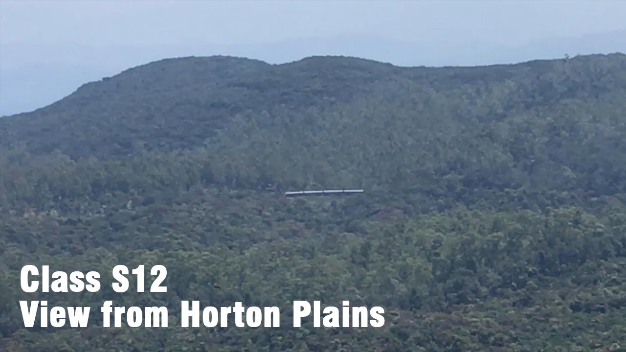 Class S12 Podi Menike Passing Summit Level View from Horton Plains Road
