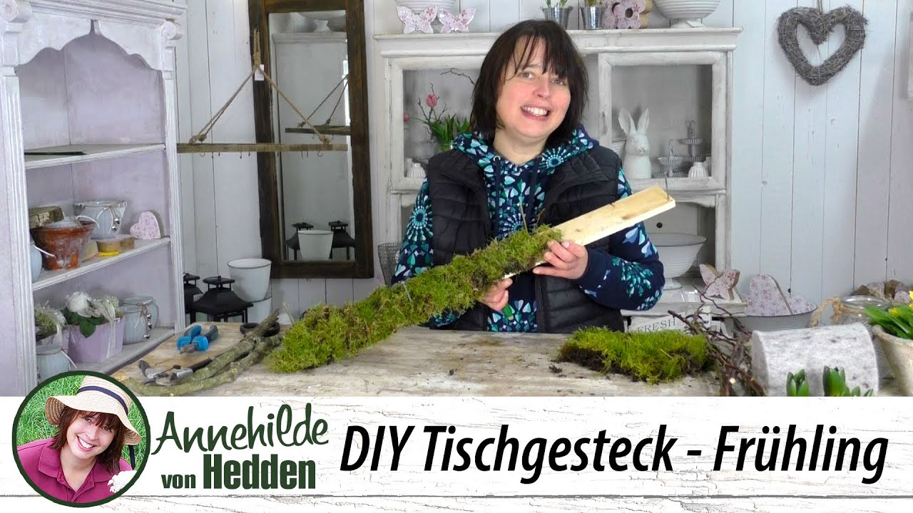 Dekoideen mit Hyazinthen und Eucalypthus. Frühlingsdeko