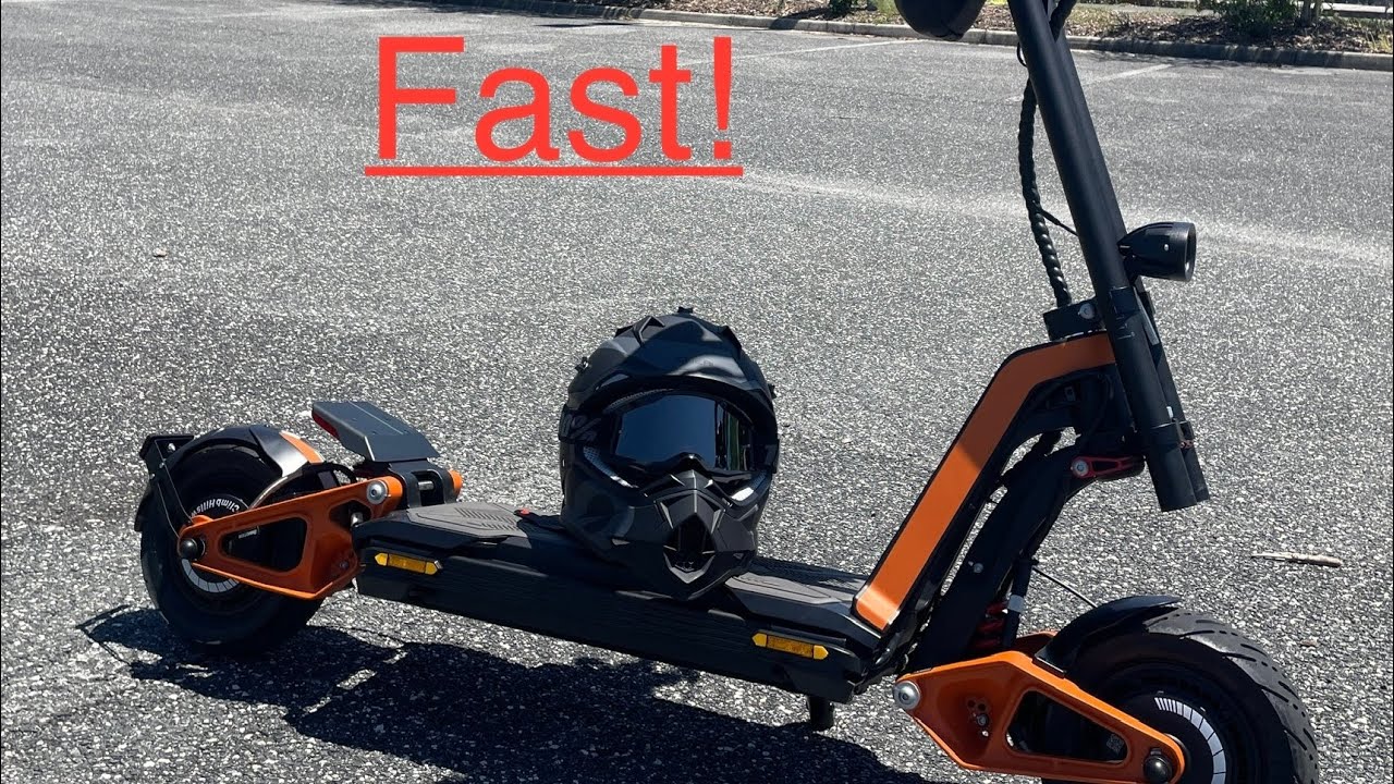 Fast scooter! First ride! Inmotion RS lite 6000 watts.