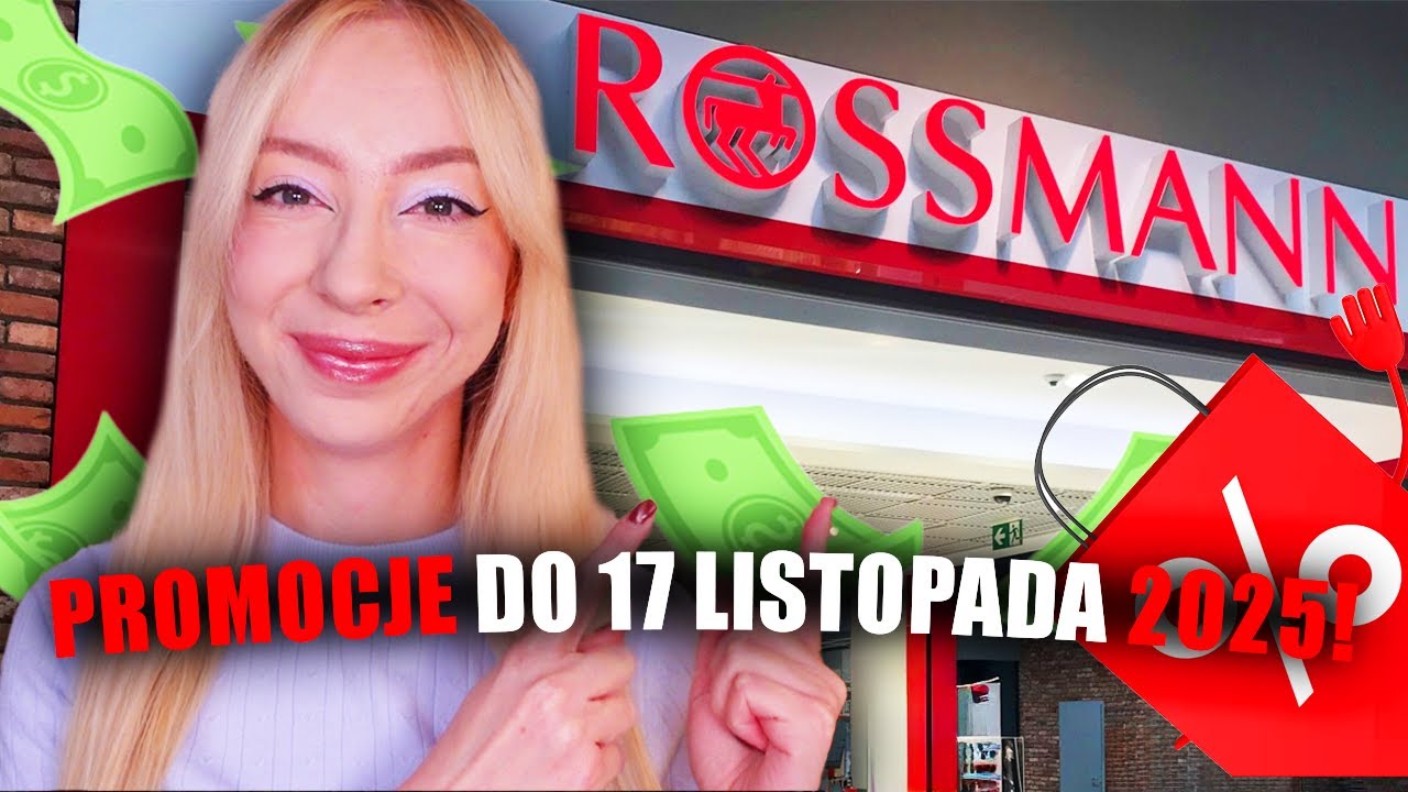 WIELKI PRZEGLĄD AKTUALNYCH PROMOCJI W ROSSMANNIE NA KOSMETYKI DO MAKIJAŻU DO 17 LISTOPADA 2025!