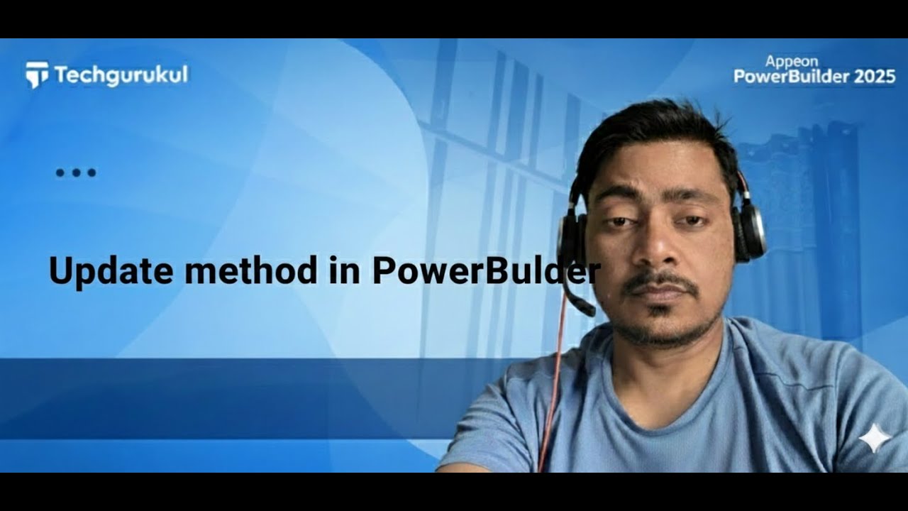 How to use Update method in Power builder with examples.