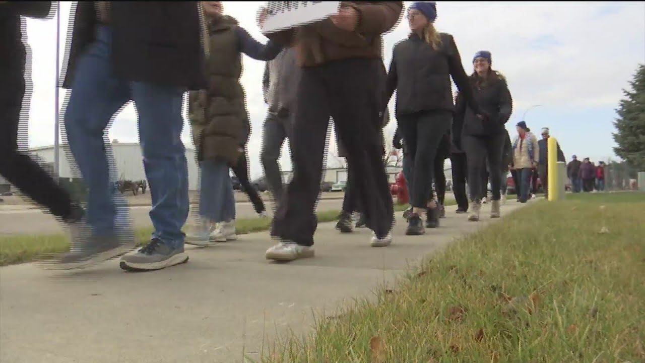 Walk a mile in their shoes event raises homelessness awareness in Bismarck