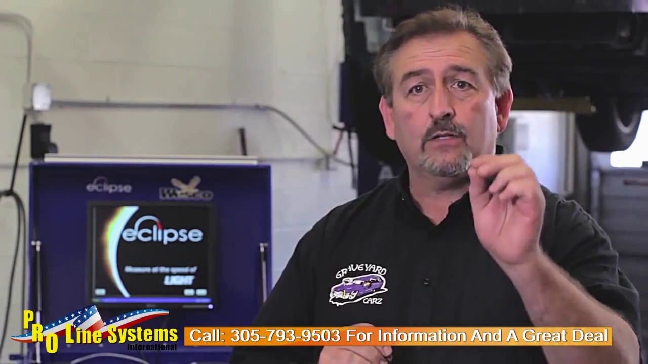 Eclipse Laser Measuring System Setup by Mark Worman of Graveyard Carz