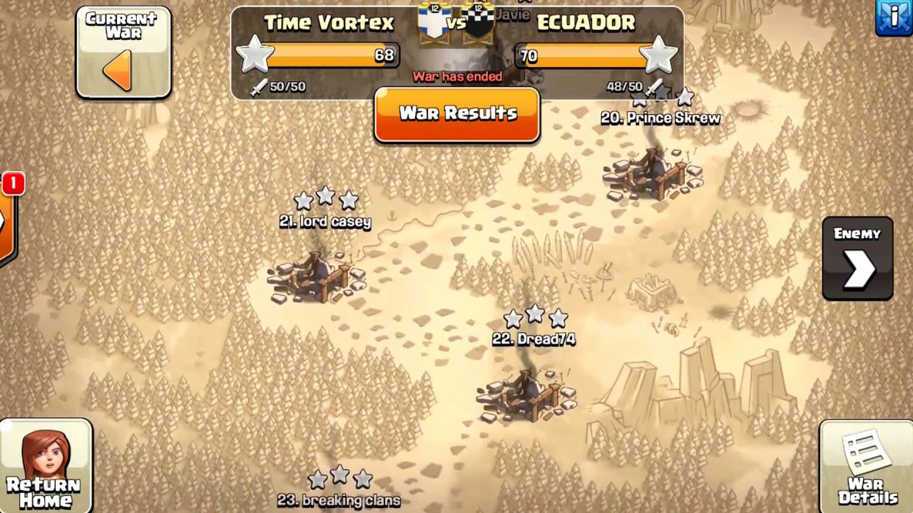 Time Vortex v. ECUADOR (Random)
