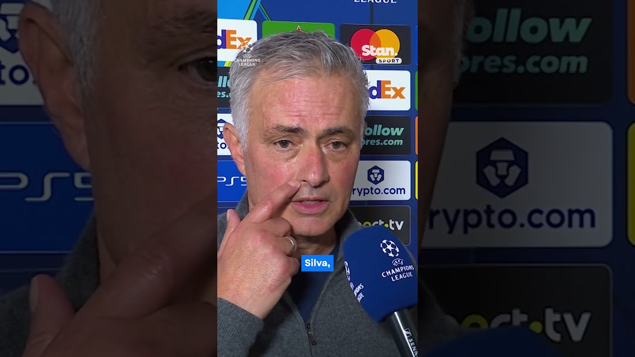 Jose Mourinho's reaction to WILD Benfica ending against Real Madrid 😅 #UCL #Benfica #Mourinho